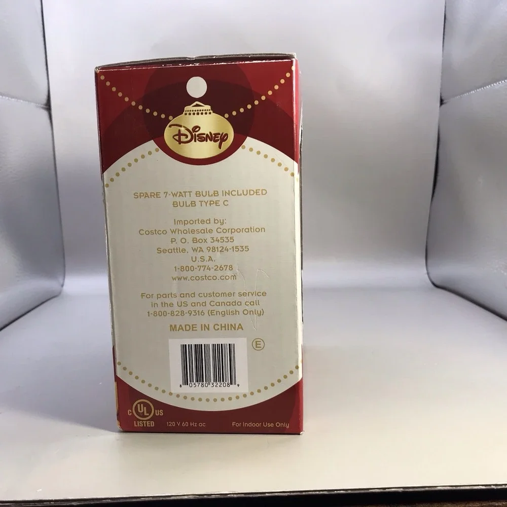 Disney Pluto‎ Nightlight Christmas Spare Lightbulb Included